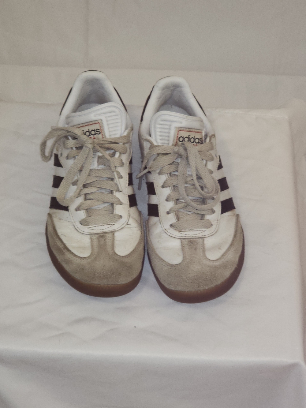 adidas Men’s Classic Sneakers - White, Black, Tan